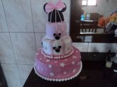 bolo minie rosa ceno gráfico